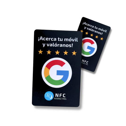 tarjeta NFC reseñas Google
