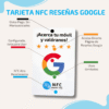 Tarjeta NFC Reseñas Google