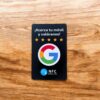 Tarjeta NFC Reseñas Google