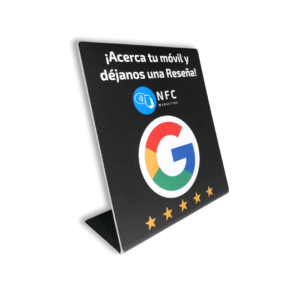 Expositor NFC Reseñas Google