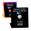 Expositor NFC Personalizado aparece de Google e Instagram