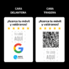 Tarjetas NFC+ QR Personalizadas