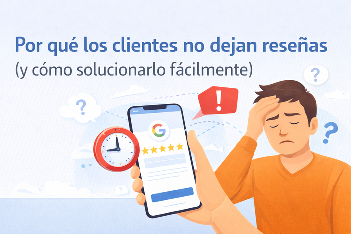 los clientes no dejan reseñas, cliente cabreado